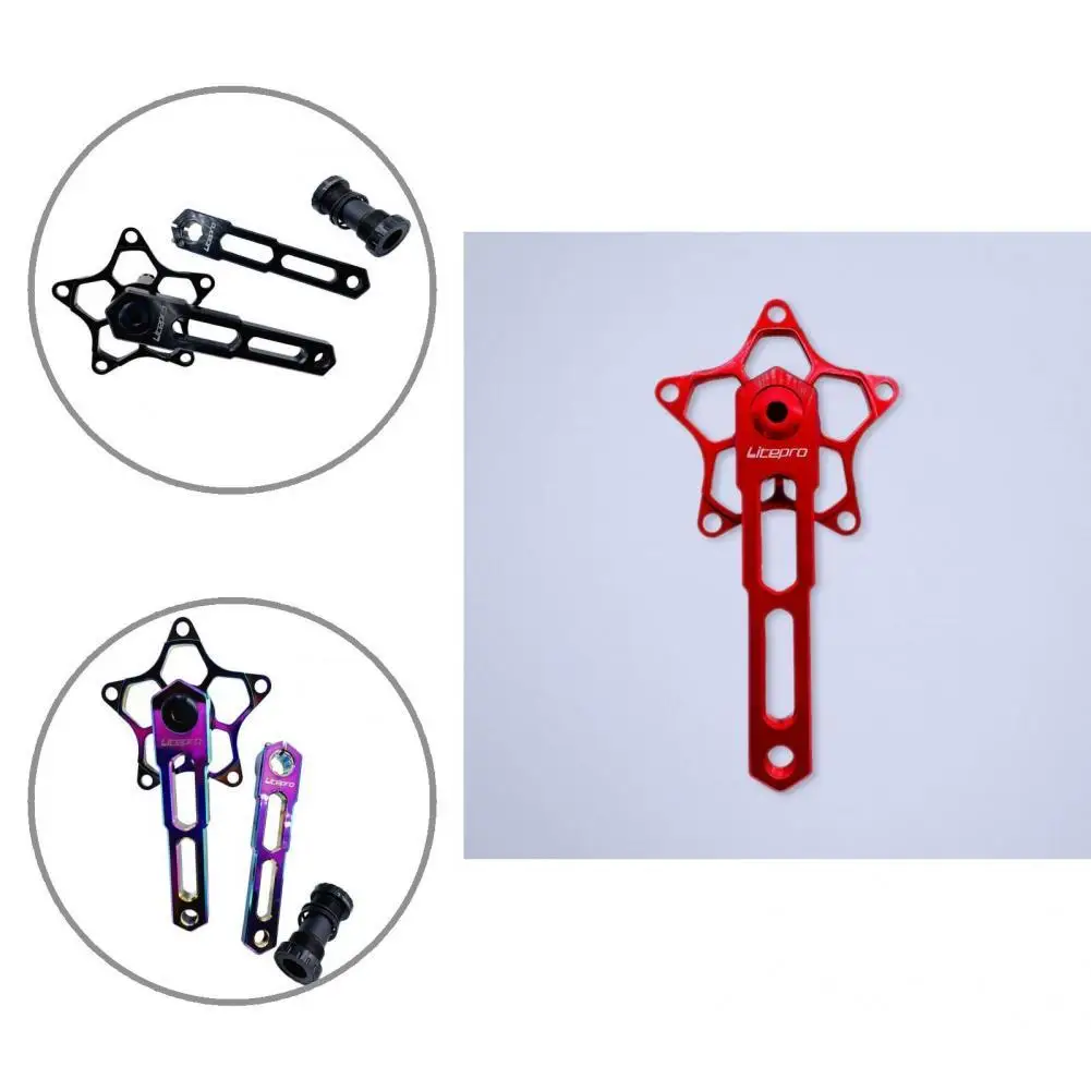 Bicycle Five Claw Crank Anti-scratch Universal Fits Well Five Claw Crank with Bottom Bracket
Bicycle Five Claw Crank Anti-scratch Universal Fits Well Five Claw Crank with Bottom Bracket