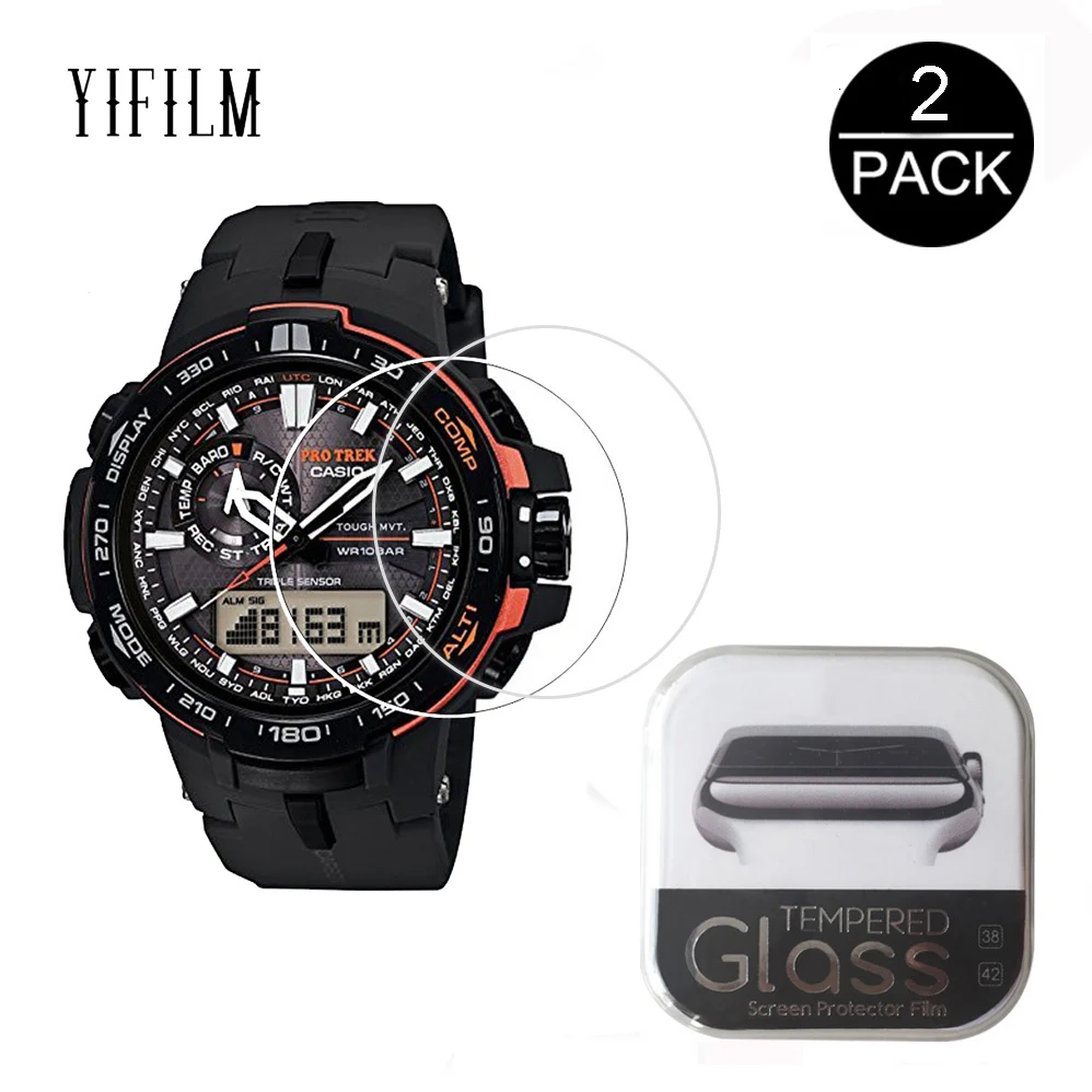 2 шт. в упаковке для объектива с оптическими зумом Casio PRW-6000 PRW-6100 0,3 мм 2.5D 9H премиум-класса из закаленного стекла Экран протектор Smartwatch защитна...
2 шт. в упаковке для объектива с оптическими зумом Casio PRW-6000 PRW-6100 0,3 мм 2.5D 9H премиум-класса из закаленного стекла Экран протектор Smartwatch защитна...