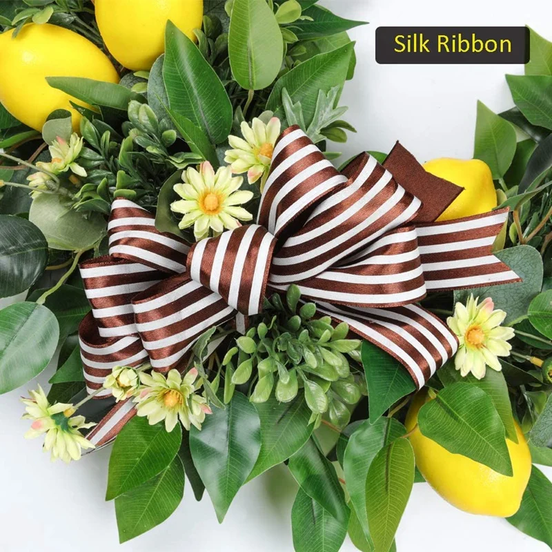 20 inch Wreath Artificial Lemon Garland for Home Party Indoor Outdoor Window Wall Wedding Decoration
20 inch Wreath Artificial Lemon Garland for Home Party Indoor Outdoor Window Wall Wedding Decoration