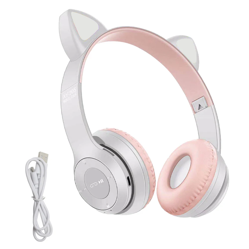 Foldable For Phone Sport Cat Ear Lightweight Gaming Rechargeable Wireless Headphone Gift FM Headset Bluetooth 5.0 With LED Light
Foldable For Phone Sport Cat Ear Lightweight Gaming Rechargeable Wireless Headphone Gift FM Headset Bluetooth 5.0 With LED Light