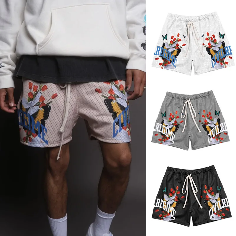 2021 Streetwear Shorts men Bandana Pattern Fashion Summer Shorts Hip Hop Casual Breathable mesh man Casual pants
2021 Streetwear Shorts men Bandana Pattern Fashion Summer Shorts Hip Hop Casual Breathable mesh man Casual pants