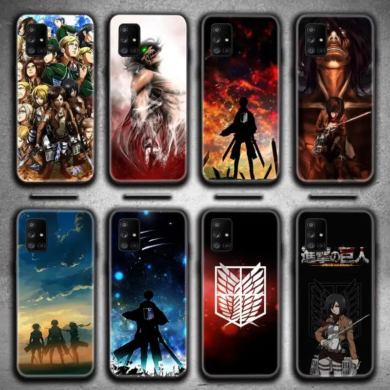 Shingeki no Kyojin Attack on Titan Phone Case For Samsung Galaxy A21S A01 A11 A31 A81 A10 A20E A30 A40 A50 A70 A80 A71 A51
Shingeki no Kyojin Attack on Titan Phone Case For Samsung Galaxy A21S A01 A11 A31 A81 A10 A20E A30 A40 A50 A70 A80 A71 A51