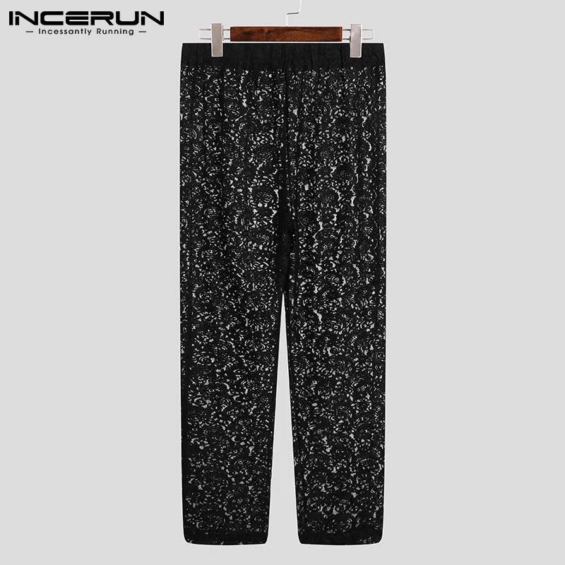 INCERUN Mesh Men Sleep Pants Lace See Through Homewear Elastic Waist Breathable Sleep Bottoms Sexy Men Nightwear Trousers S-5XL
INCERUN Mesh Men Sleep Pants Lace See Through Homewear Elastic Waist Breathable Sleep Bottoms Sexy Men Nightwear Trousers S-5XL