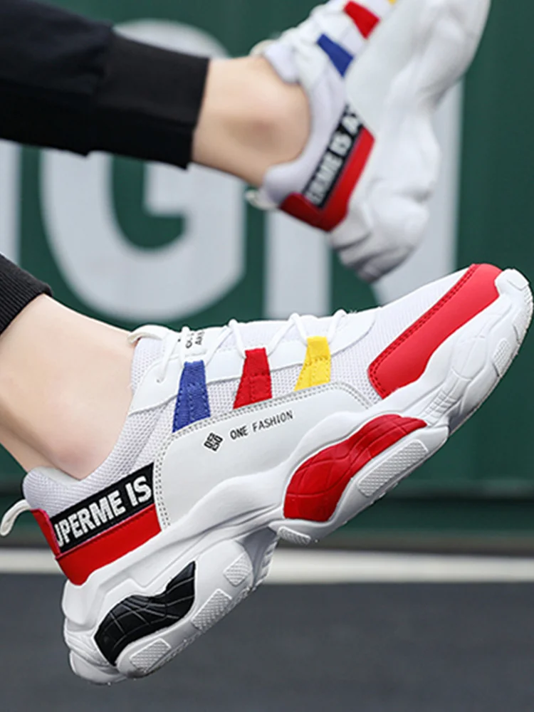 2021 Sport Shoes Men Large Sizes Patchwork Sneakers Shoes Men Low Top Mesh Running Shoes for Men Rubber White Sports Shoes 6m 
2021 Sport Shoes Men Large Sizes Patchwork Sneakers Shoes Men Low Top Mesh Running Shoes for Men Rubber White Sports Shoes 6m