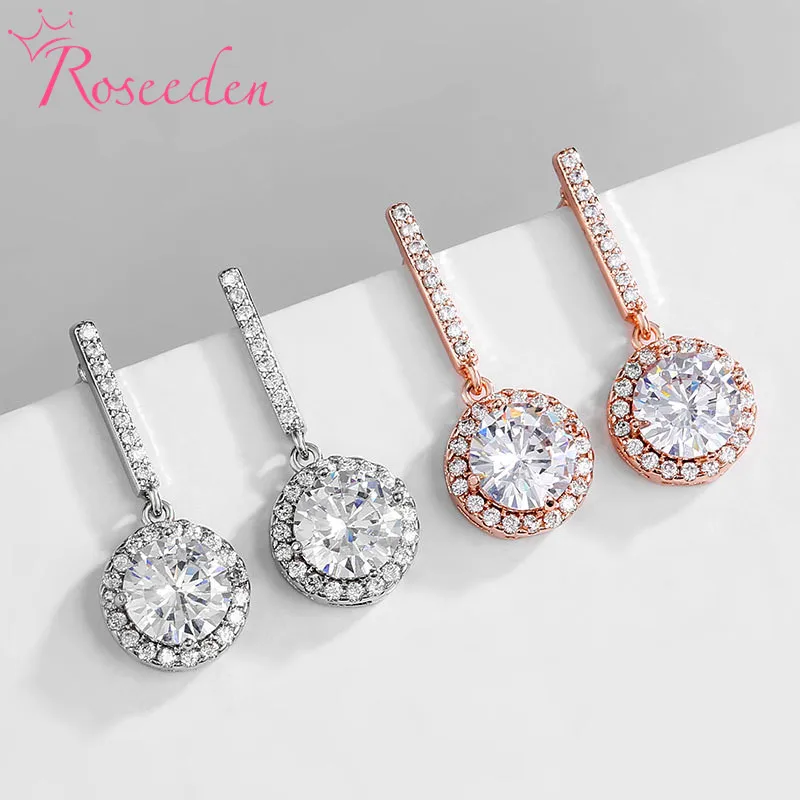 New CZ Zirconia Earring Crystal Long Drop Earrings Women Bridal Wedding Jewelry RE4198
New CZ Zirconia Earring Crystal Long Drop Earrings Women Bridal Wedding Jewelry RE4198