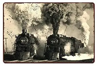 Steam Train Locomotive Bar Cafe Home Oil Station Garage Kitchen Farm Countryside Vintage Retro Tin Signs
Steam Train Locomotive Bar Cafe Home Oil Station Garage Kitchen Farm Countryside Vintage Retro Tin Signs