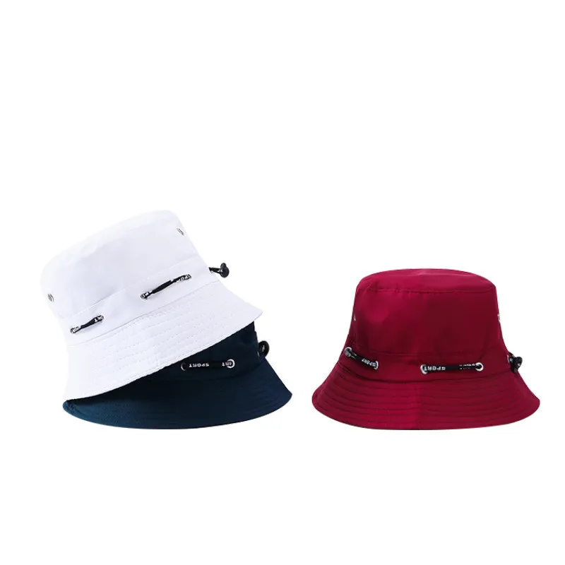 Adjustable Cord Buckle Cotton Bucket Hat Fisherman Hat Outdoor Travel Hat Sun Cap Hats for Men and Women 249
Adjustable Cord Buckle Cotton Bucket Hat Fisherman Hat Outdoor Travel Hat Sun Cap Hats for Men and Women 249