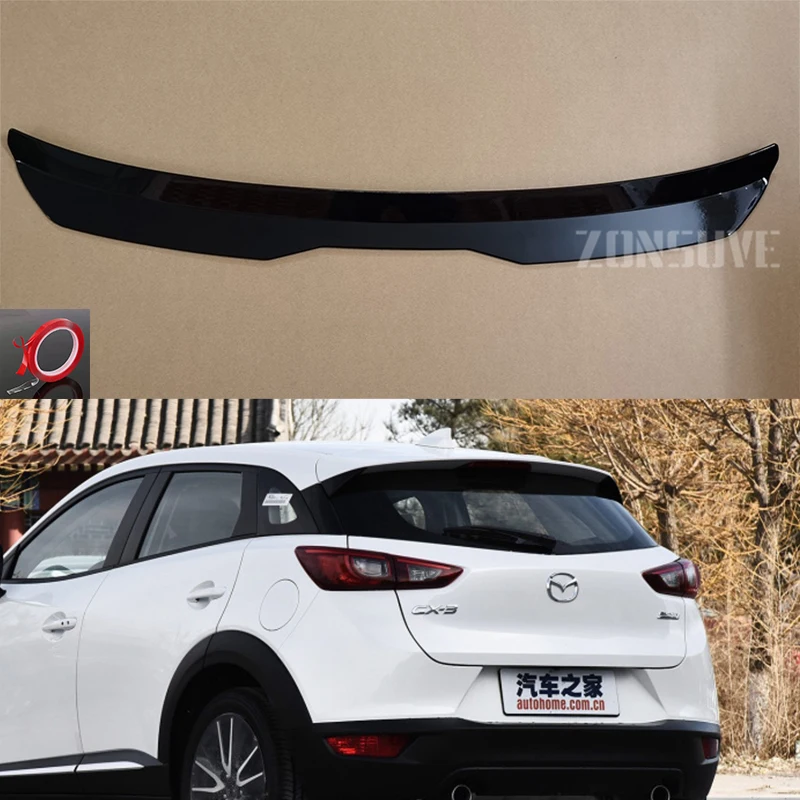 Use For Mazda CX-3 2014-2019 Year Roof Spoiler Carbon Fiber Look Accessories Body Kit Factory Style
Use For Mazda CX-3 2014-2019 Year Roof Spoiler Carbon Fiber Look Accessories Body Kit Factory Style