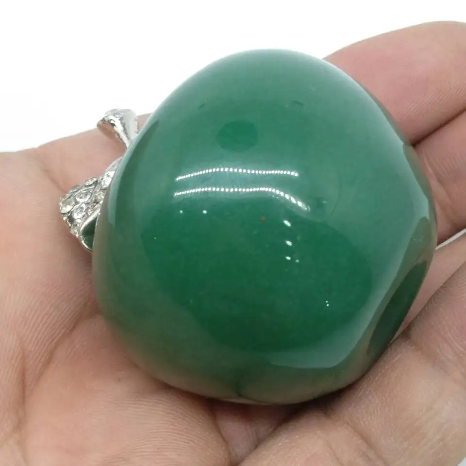 Natural Green Aventurine Crystal Apple Figurine Paperweight Craft Decoration
Natural Green Aventurine Crystal Apple Figurine Paperweight Craft Decoration