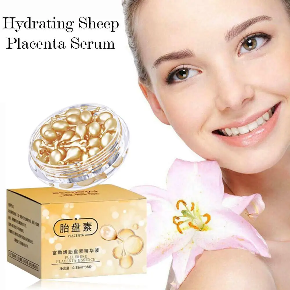 38Pcs/Bottle Sheep Placenta Extract Face Essence Capsule Moisturizing Placenta Anti-aging Essence Moisturizing Face Care
38Pcs/Bottle Sheep Placenta Extract Face Essence Capsule Moisturizing Placenta Anti-aging Essence Moisturizing Face Care