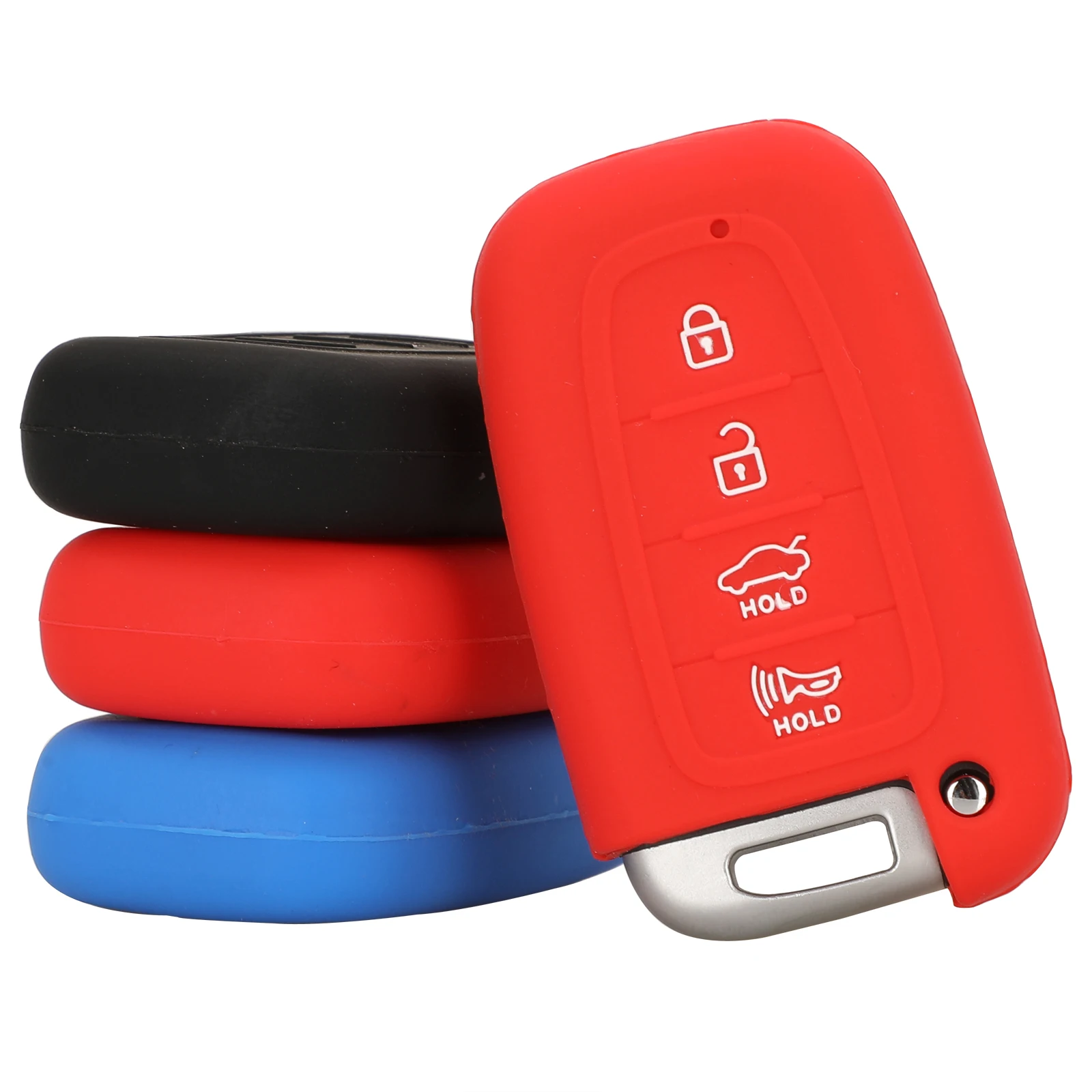 Силиконовый чехол jingyuqin для автомобиля с 4 кнопками, чехол для смарт-ключей Hyundai Equus Genesis Veloster 
Силиконовый чехол jingyuqin для автомобиля с 4 кнопками, чехол для смарт-ключей Hyundai Equus Genesis Veloster