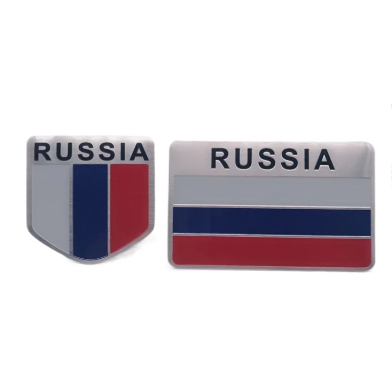 High Quality Aluminum Alloy Russia Flag Car Stickers Modification Decoration Badge
High Quality Aluminum Alloy Russia Flag Car Stickers Modification Decoration Badge