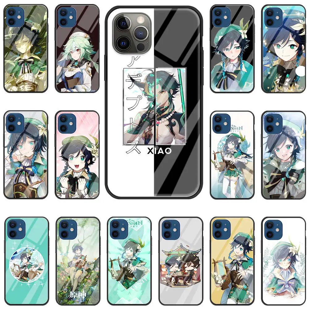 Genshin Impact Venti Game Phone Case For iPhone 11 Pro MAX Cover For iPhone 12 13 Pro XR X XS 7 8 Plus SE Glass Luxury Shell
Genshin Impact Venti Game Phone Case For iPhone 11 Pro MAX Cover For iPhone 12 13 Pro XR X XS 7 8 Plus SE Glass Luxury Shell