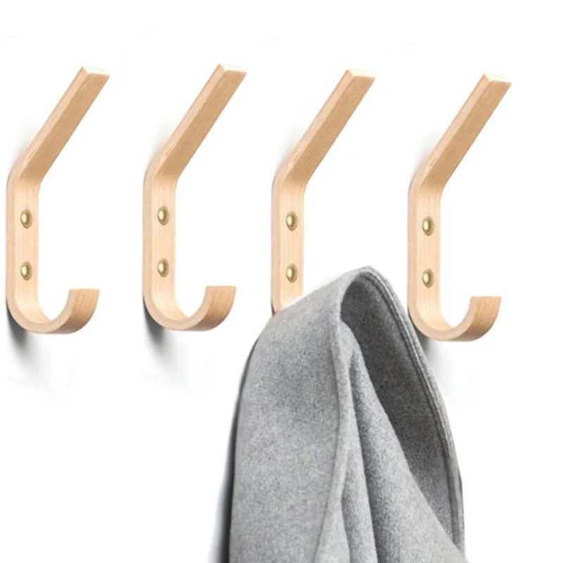 1Pcs Wall-mounted Wood Hooks Bedroom Keychain Coat Clothes Robe Hanger Hook Towel Hanging Storage Rack Home Decor
1Pcs Wall-mounted Wood Hooks Bedroom Keychain Coat Clothes Robe Hanger Hook Towel Hanging Storage Rack Home Decor