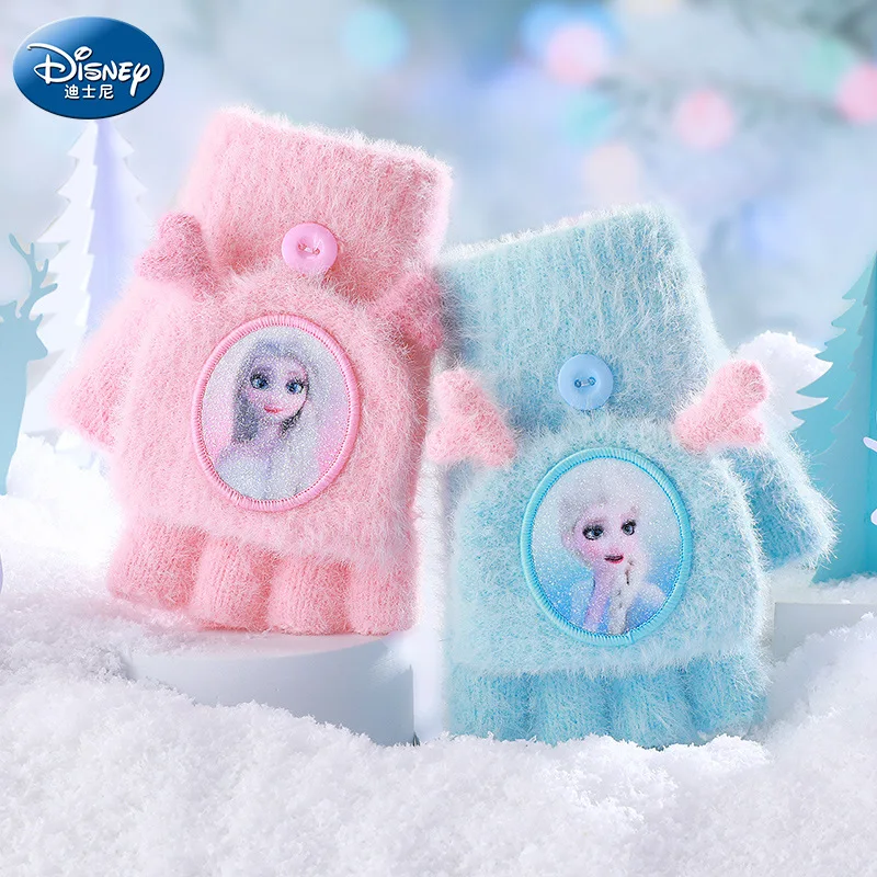 Disney Frozen Children's Gloves Girls Winter Warm Girls Half-finger Flip Baby Cartoon Aisha Princess Socks
Disney Frozen Children's Gloves Girls Winter Warm Girls Half-finger Flip Baby Cartoon Aisha Princess Socks
