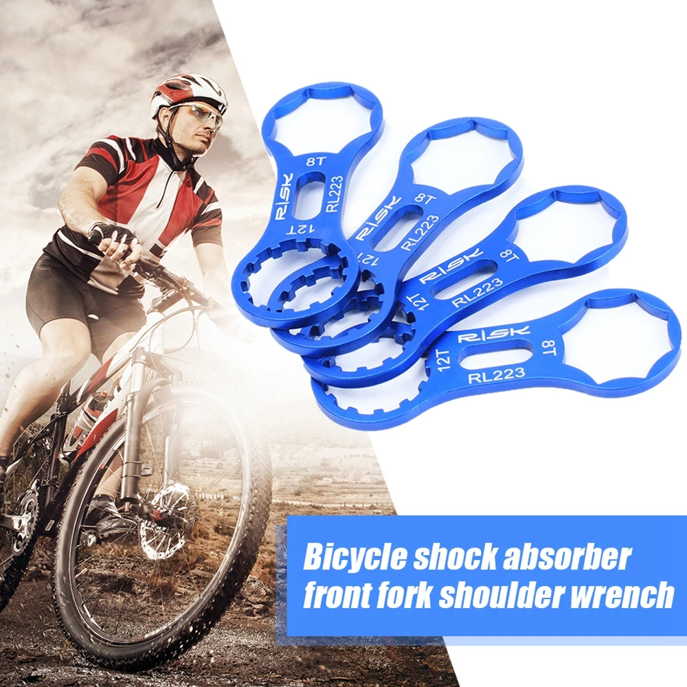 RISK MTB Bike Front Fork Shock Absorber Repair Tool Bicycle 8T 12T Wrench for XCM XCR XCT RST Fork Removal Tool
RISK MTB Bike Front Fork Shock Absorber Repair Tool Bicycle 8T 12T Wrench for XCM XCR XCT RST Fork Removal Tool