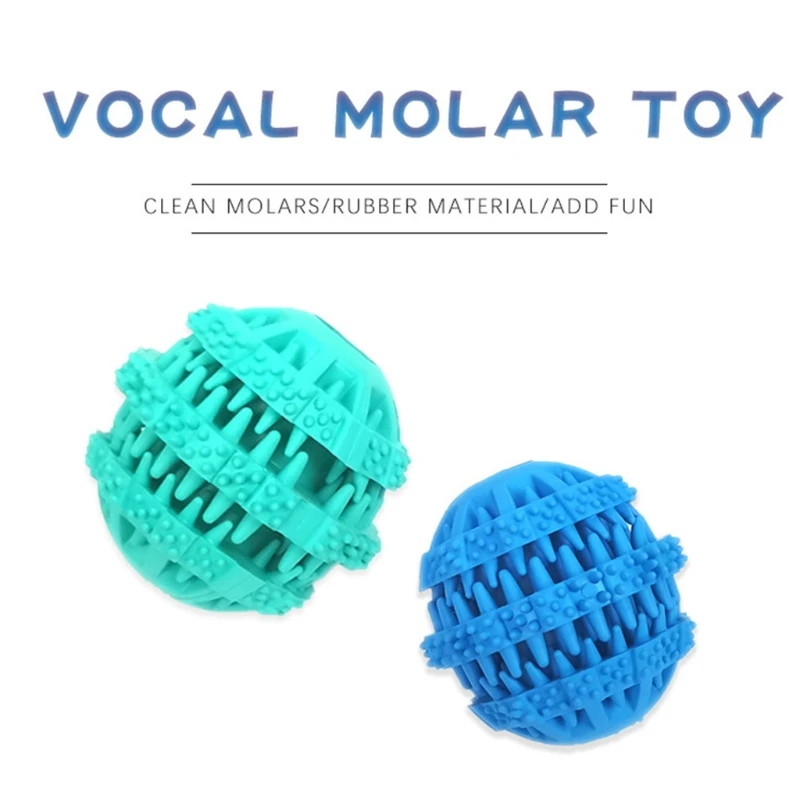 Rubber Dog Chew Molar Ball Teeth Grinding Portable Pet Training Accessories Puppy Biting&Exercising Ball for Small/Medium Dog
Rubber Dog Chew Molar Ball Teeth Grinding Portable Pet Training Accessories Puppy Biting&Exercising Ball for Small/Medium Dog