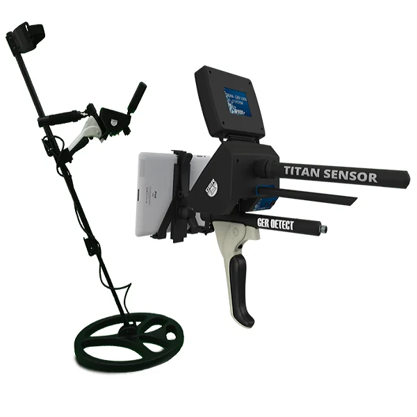 

GER Detect Titan 1000 Metal Detector 3D 5 Multi Systems Deep Geolocator for Gold