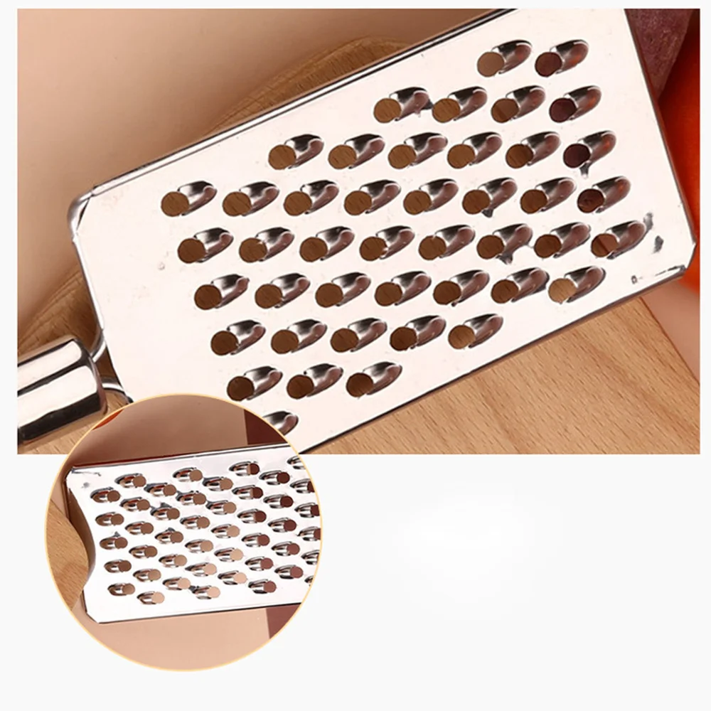Kitchen Multifunctional Grater Stainless Steel Radish and Potato Scraper (Silver)
Kitchen Multifunctional Grater Stainless Steel Radish and Potato Scraper (Silver)