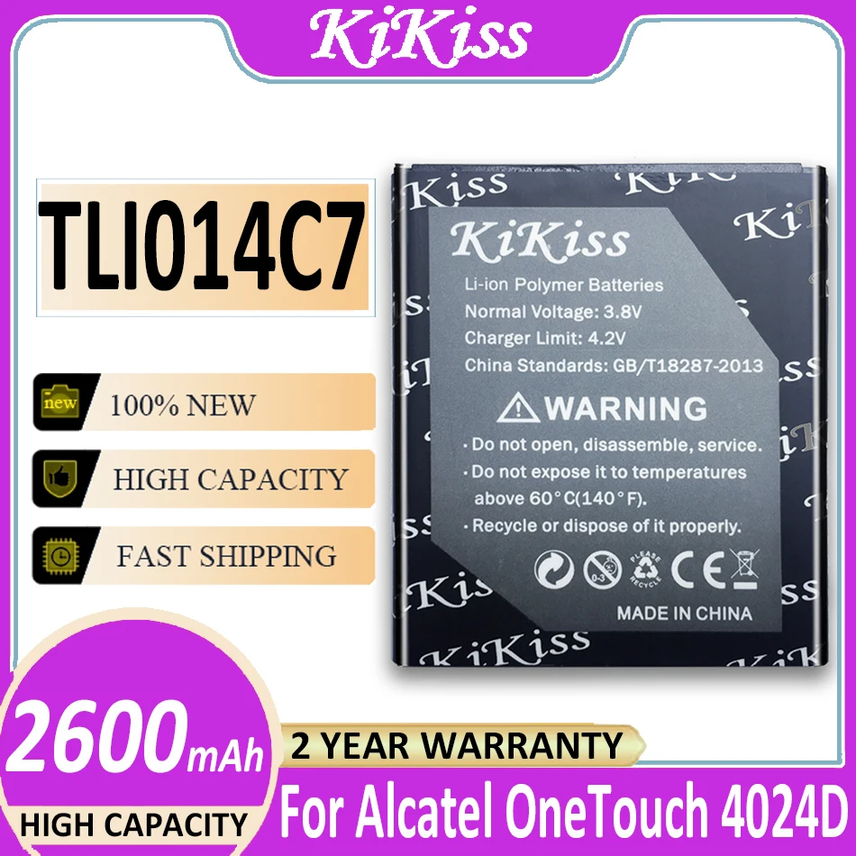 2600mAh New TLi014C7 Phone Battery For Alcatel One Touch Pixi First 4024D 4.0" Batterij Battery + Tracking Number
2600mAh New TLi014C7 Phone Battery For Alcatel One Touch Pixi First 4024D 4.0" Batterij Battery + Tracking Number