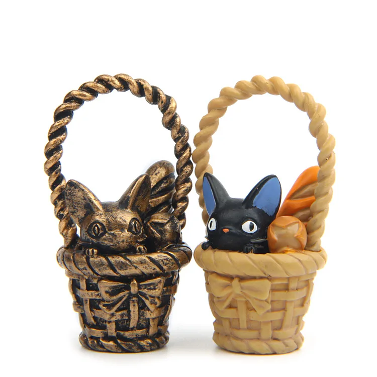 Anime Action Figure Kiki's Delivery Service Black Cat JIJI Bread Basket DIY Micro Resin Garden Landscaping Mini Creative Doll
Anime Action Figure Kiki's Delivery Service Black Cat JIJI Bread Basket DIY Micro Resin Garden Landscaping Mini Creative Doll