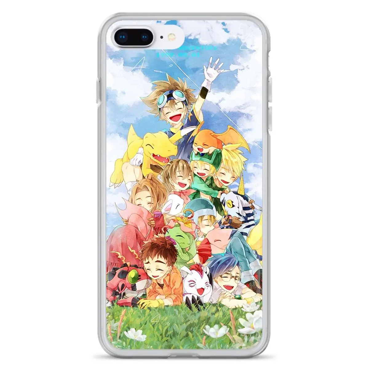 Стильный силиконовый чехол для телефона digimon с аниме рисунком iPhone 11 Pro 4 4S 5 5S SE 5C 6 6S