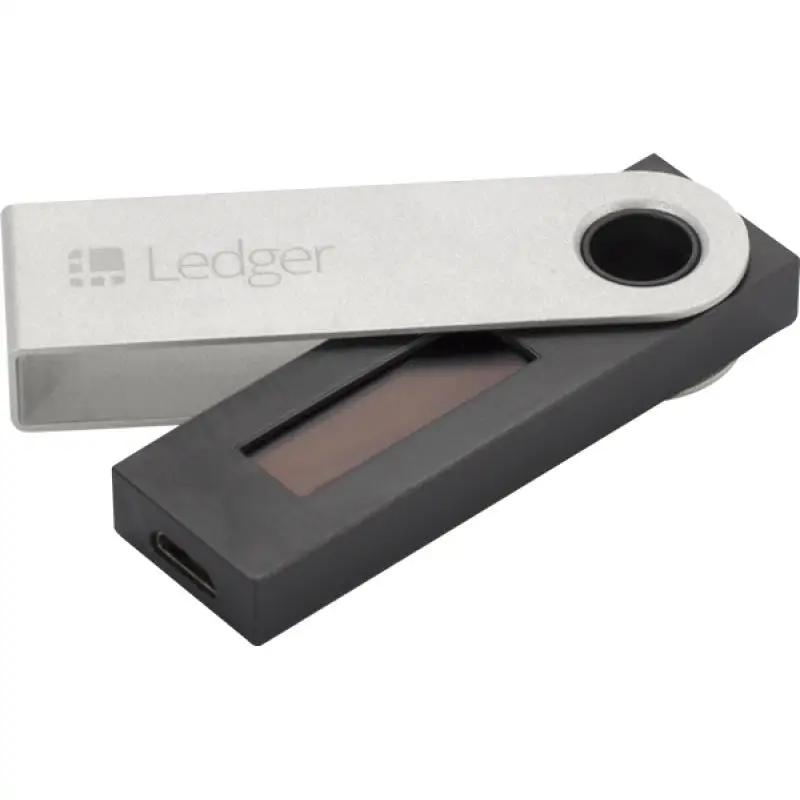 Аппаратный кошелек для криптовалют Ledger Nano S|Электротовары| |