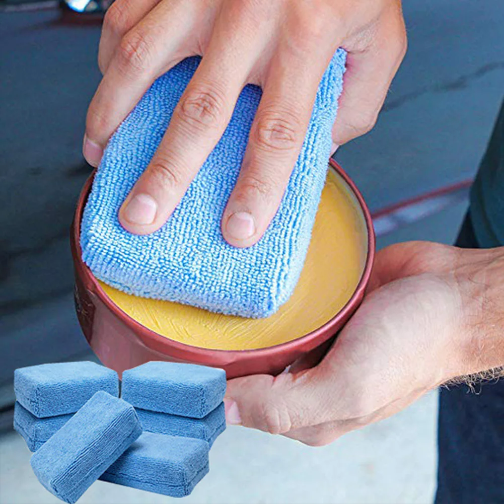 Microfiber Polishing Waxing Sponge Oblong Auto Wax Applicator Waxing Block Easy To Hold Can Be Used Repeatedly
Microfiber Polishing Waxing Sponge Oblong Auto Wax Applicator Waxing Block Easy To Hold Can Be Used Repeatedly