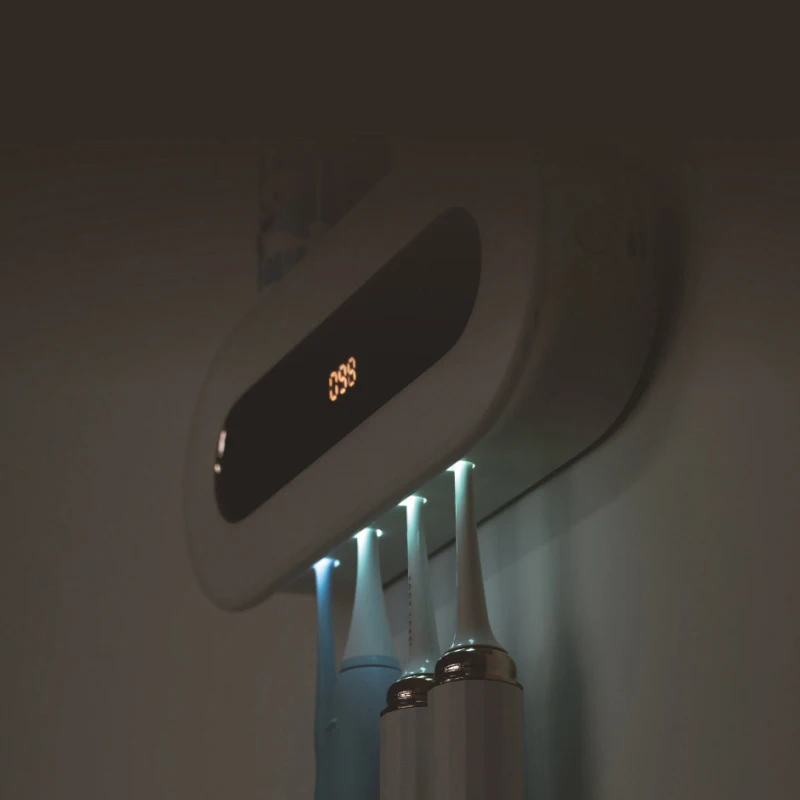 USB Charging UV Light Toothbrush Disinfect Holder Wall-Mounted Toothpaste Dispenser Tooth Brush Holder Bathroom Accessories
USB Charging UV Light Toothbrush Disinfect Holder Wall-Mounted Toothpaste Dispenser Tooth Brush Holder Bathroom Accessories
