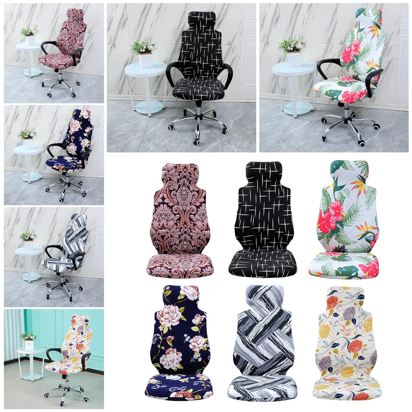 Stretchy Game Chair Slipcovers Polyester Printed Armchair Seat Protector Cover for Reclining Racing Gaming Chair Office Chair
Stretchy Game Chair Slipcovers Polyester Printed Armchair Seat Protector Cover for Reclining Racing Gaming Chair Office Chair