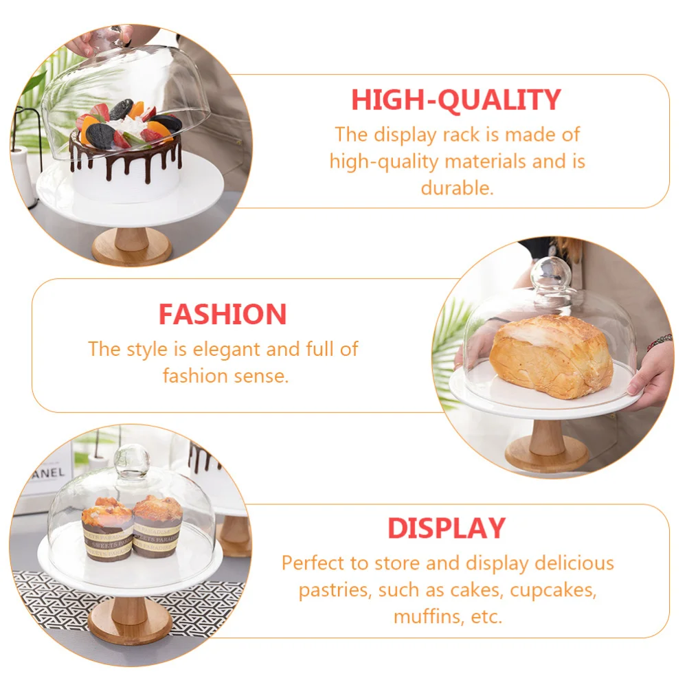 Simple Wedding Dessert Table Holder Stylish Cake Stand Snack Rack with Lid
Simple Wedding Dessert Table Holder Stylish Cake Stand Snack Rack with Lid
