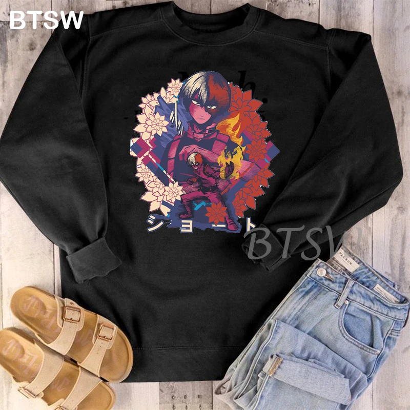 Пуловер женский с японским аниме «Моя геройская Академия», Модный свитшот в стиле Харадзюку, худи, уличная одежда, осень-зима
Пуловер женский с японским аниме «Моя геройская Академия», Модный свитшот в стиле Харадзюку, худи, уличная одежда, осень-зима