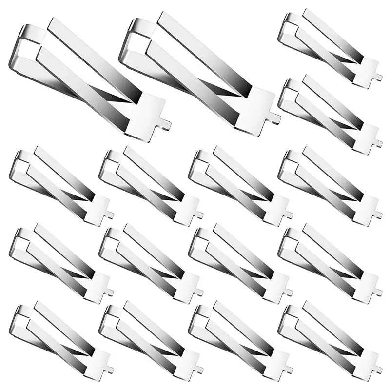 16 шт. пружинные поворотные зажимы для стеклянной кровати, печатная платформа для горячей кровати, решетчатая стеклянная фиксирующая скоба, детали для обновления для Ender 3 Pro, Ender 3S 
16 шт. пружинные поворотные зажимы для стеклянной кровати, печатная платформа для горячей кровати, решетчатая стеклянная фиксирующая скоба, детали для обновления для Ender 3 Pro, Ender 3S