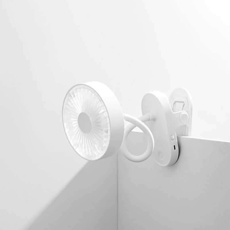Portable Mini Clip Fan,3 Speeds Settings,Flexible Bendable USB Rechargeable Operated Quiet Desk Fan for Home
Portable Mini Clip Fan,3 Speeds Settings,Flexible Bendable USB Rechargeable Operated Quiet Desk Fan for Home