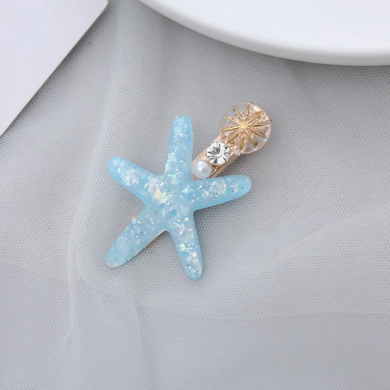 South Korea ins holiday style ocean shell starfish hairpin girl small fresh side clip bangs clip duckbill clip hair accessories
South Korea ins holiday style ocean shell starfish hairpin girl small fresh side clip bangs clip duckbill clip hair accessories