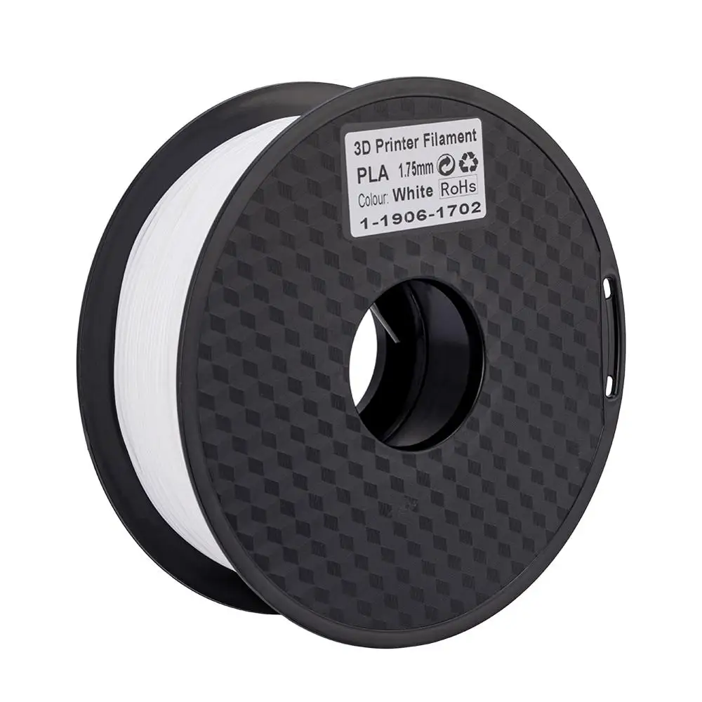 White/Black Color 3D Printer Filament 1.75 mm PLA Materials 2KG for 3D Printer 1KG/Roll for 3D Printer and 3D Pen 
White/Black Color 3D Printer Filament 1.75 mm PLA Materials 2KG for 3D Printer 1KG/Roll for 3D Printer and 3D Pen