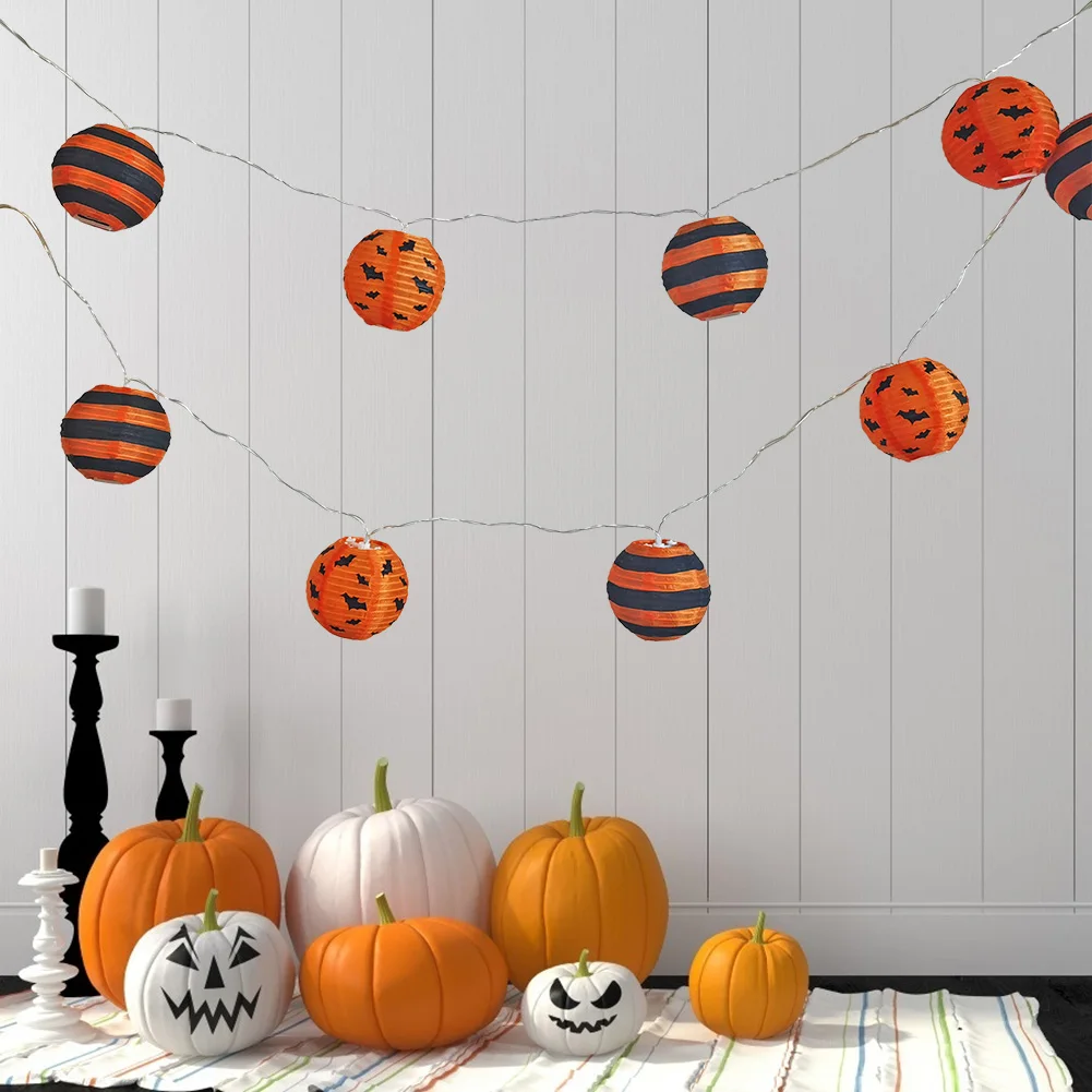 Halloween Nylon Lanterns Scary String Stripe Bat Mixed Light Battery Horror Theme Party Ghost Festival Ornaments Prop
Halloween Nylon Lanterns Scary String Stripe Bat Mixed Light Battery Horror Theme Party Ghost Festival Ornaments Prop