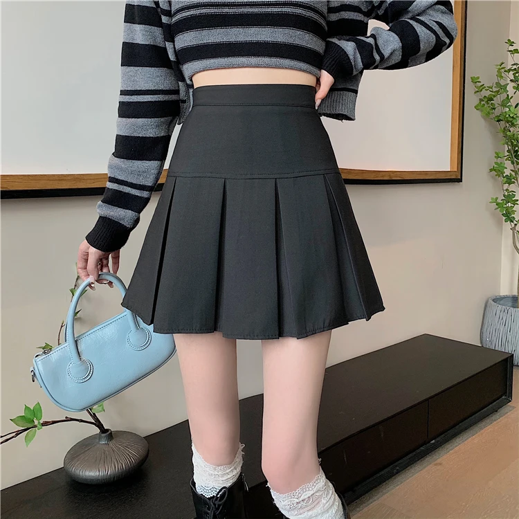 Черная трапециевидная Женская юбка на осень и зиму 2021, НОВАЯ тонкая универсальная юбка с высокой талией в западном стиле
Черная трапециевидная Женская юбка на осень и зиму 2021, НОВАЯ тонкая универсальная юбка с высокой талией в западном стиле
