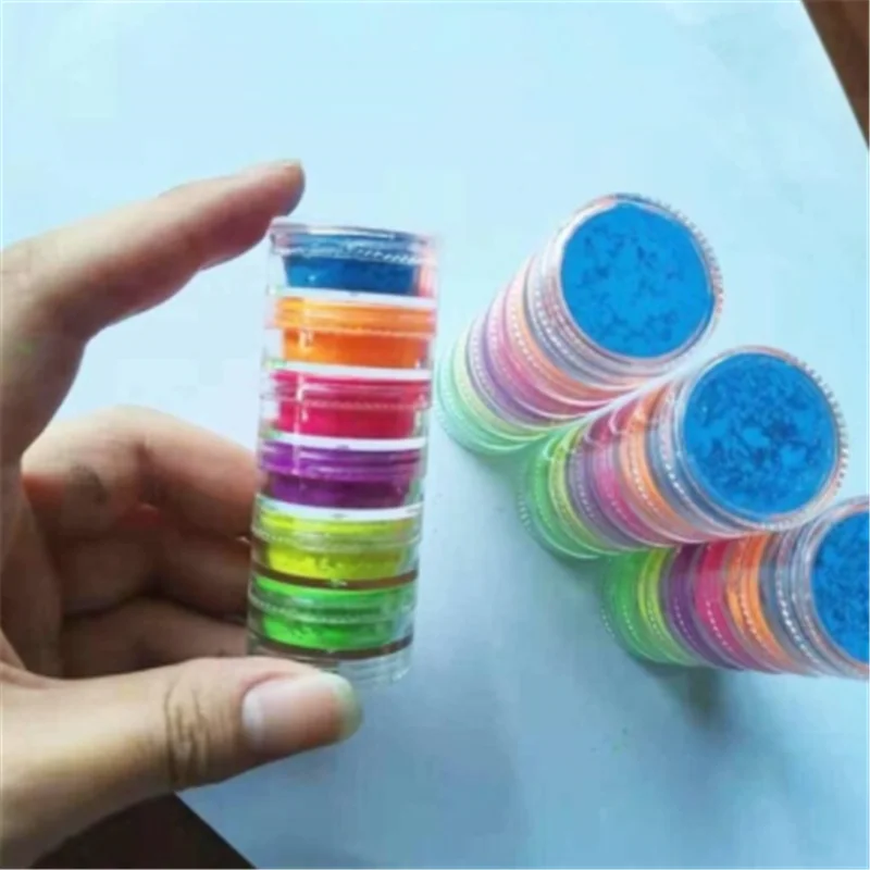 2019 New 6Pcs/Set Neon Pigment Nail Powder Dust Nail Glitter Gradient Eyeshadow Powder glitter eyeshadow
2019 New 6Pcs/Set Neon Pigment Nail Powder Dust Nail Glitter Gradient Eyeshadow Powder glitter eyeshadow