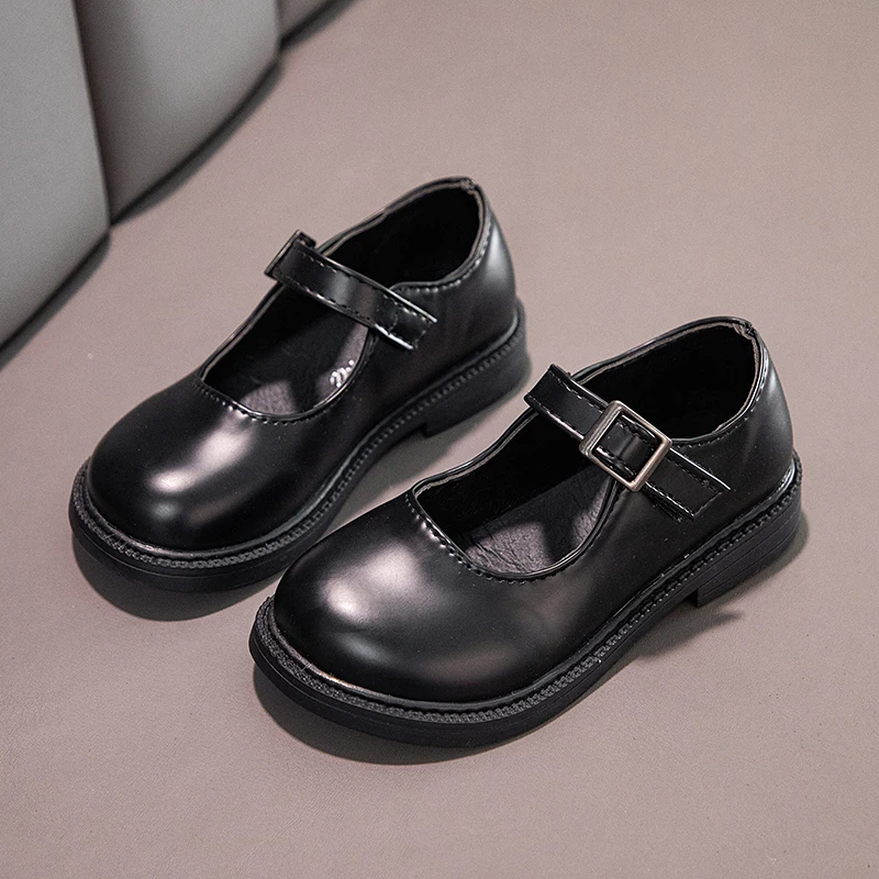 Autumn Girl Patent Leather Princess Shoes Kids Black School Shoes Luxury Designer Dress Shoes 4-12 Years Platform Lolita Shoes
Autumn Girl Patent Leather Princess Shoes Kids Black School Shoes Luxury Designer Dress Shoes 4-12 Years Platform Lolita Shoes