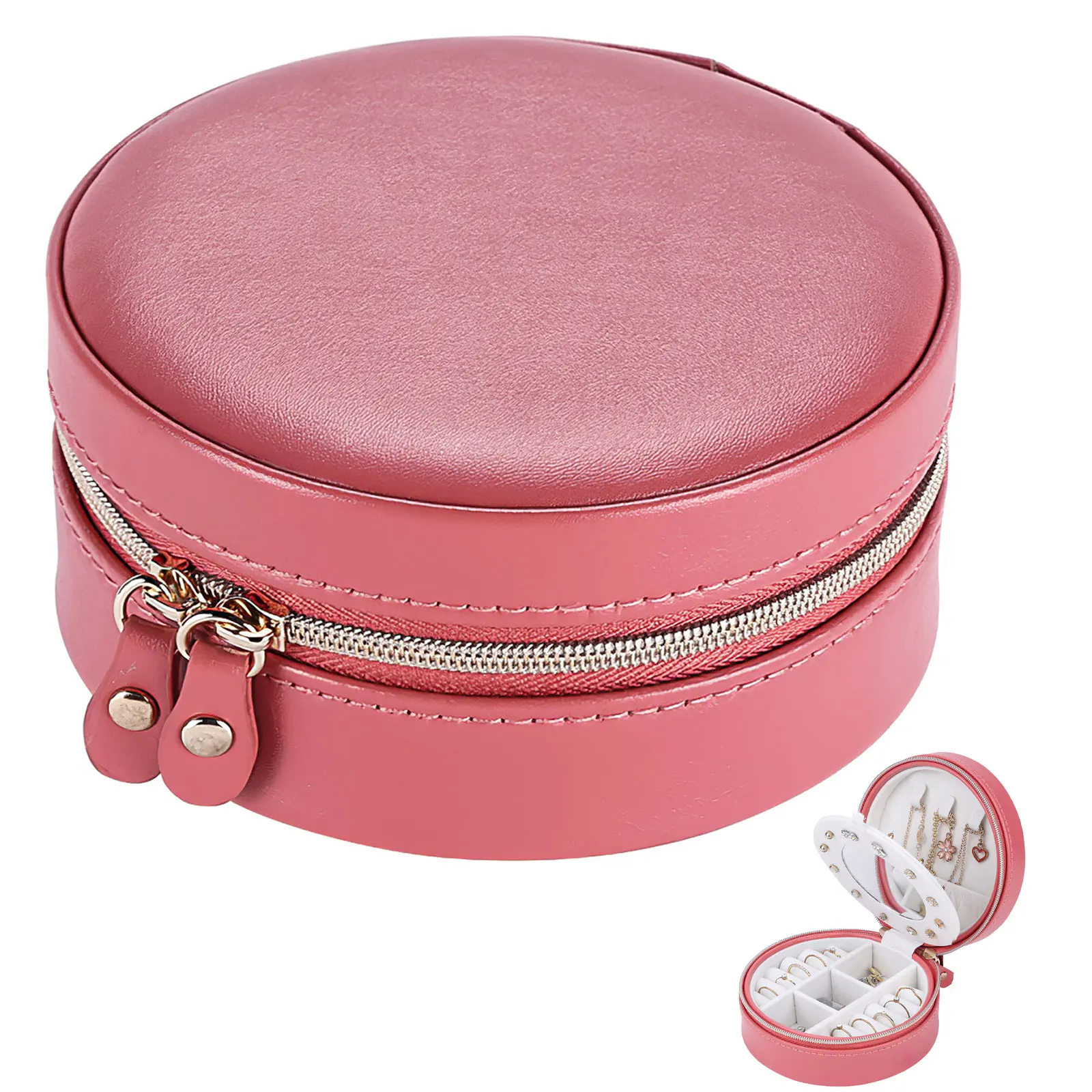 Jewelry Casket Cosmetic Storage Box Makeup Packing Organizer Container Case Portable Leather Travel Case
Jewelry Casket Cosmetic Storage Box Makeup Packing Organizer Container Case Portable Leather Travel Case