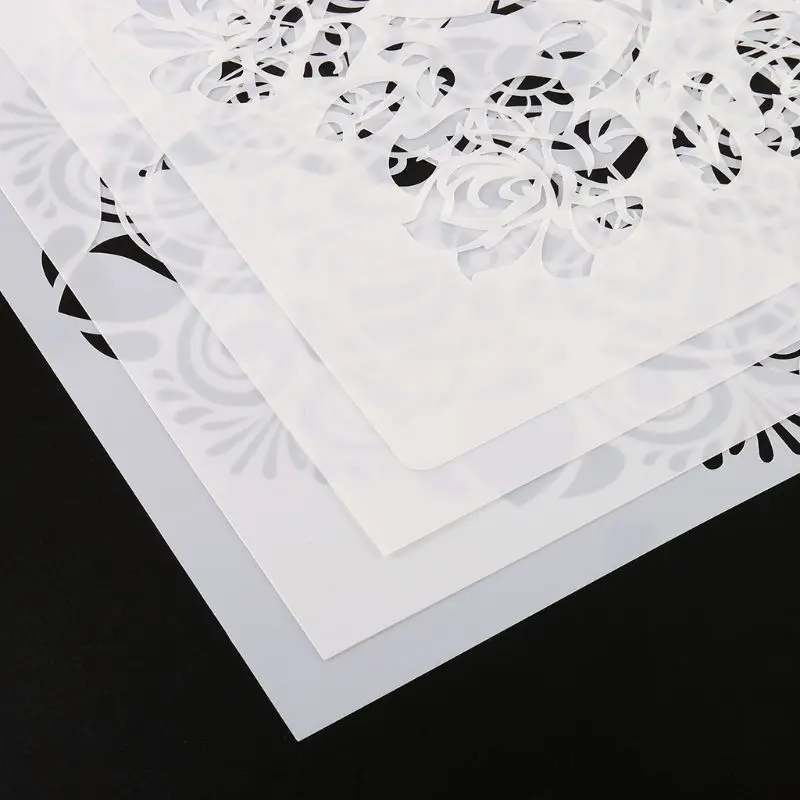 4pcs/set Mandala Stencil Wall Painting DIY Drawing Template Floor Tiles Funiture
4pcs/set Mandala Stencil Wall Painting DIY Drawing Template Floor Tiles Funiture
