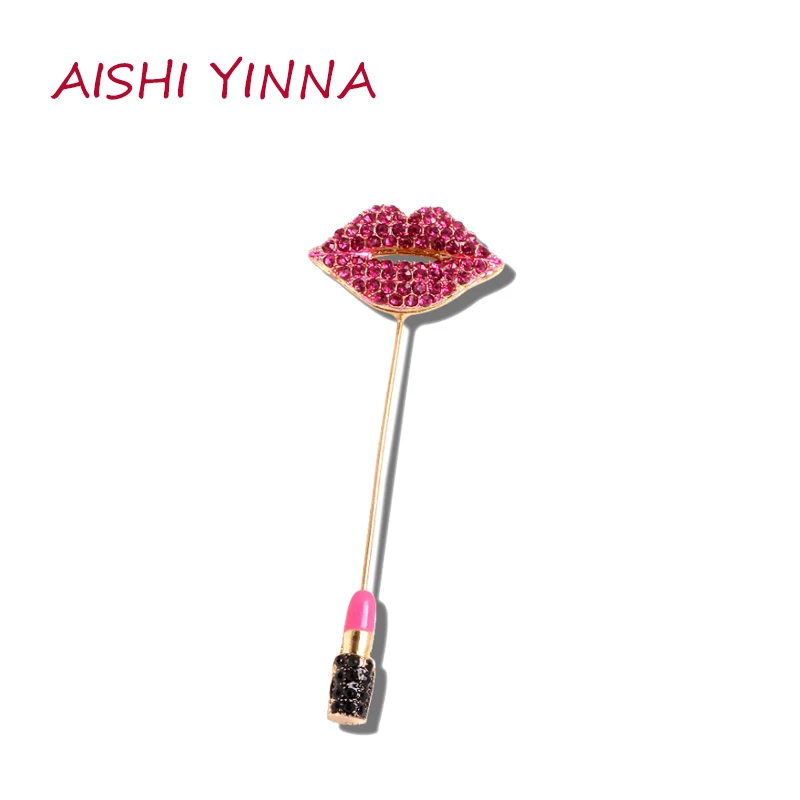 AISHI YINNA Japanese And Korean Fashion Red Lip Brooch Ladies Simple Corsage Pin Coat Cardigan Pin Shawl Buckle Wholesale
AISHI YINNA Japanese And Korean Fashion Red Lip Brooch Ladies Simple Corsage Pin Coat Cardigan Pin Shawl Buckle Wholesale