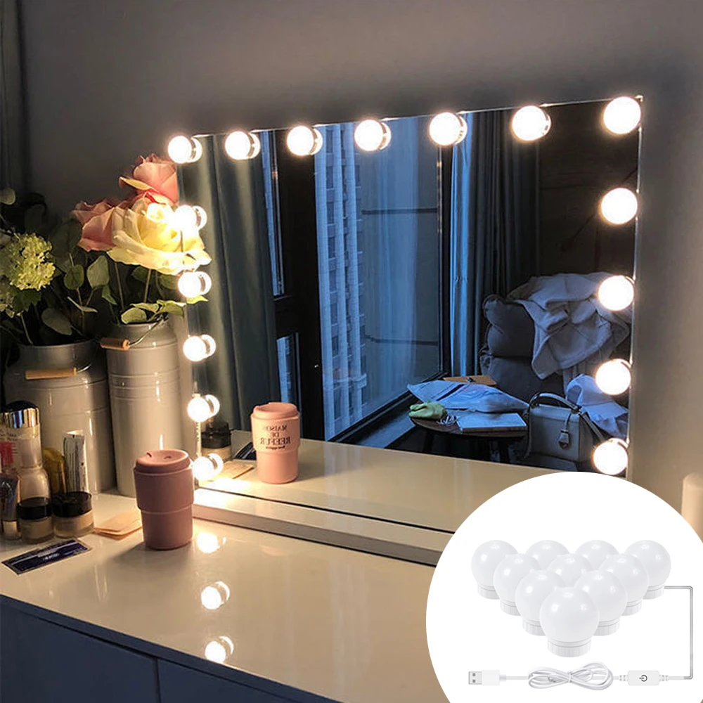 USB LED makeup light Selfie beauty fill light mirror light three-tone light fitting room bathroom fill light bulb
USB LED makeup light Selfie beauty fill light mirror light three-tone light fitting room bathroom fill light bulb