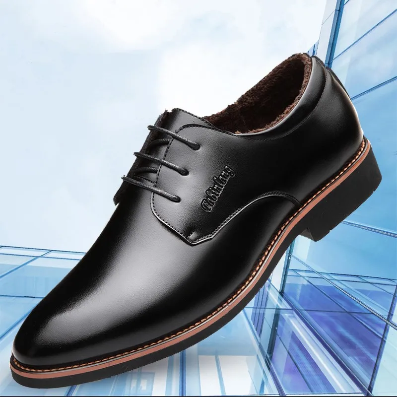 Fashion Men Leather Shoes Pointed Toe Dress Shoes Formal Wedding Casual Shoes For Men Retro Business Luxury Brand Men's Oxfords
Fashion Men Leather Shoes Pointed Toe Dress Shoes Formal Wedding Casual Shoes For Men Retro Business Luxury Brand Men's Oxfords