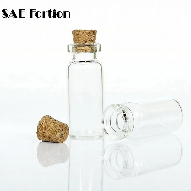 SAE Fortion 4 шт. 20*50 мм 10 мл мини стеклянные бутылки из пробки образца аксессуары