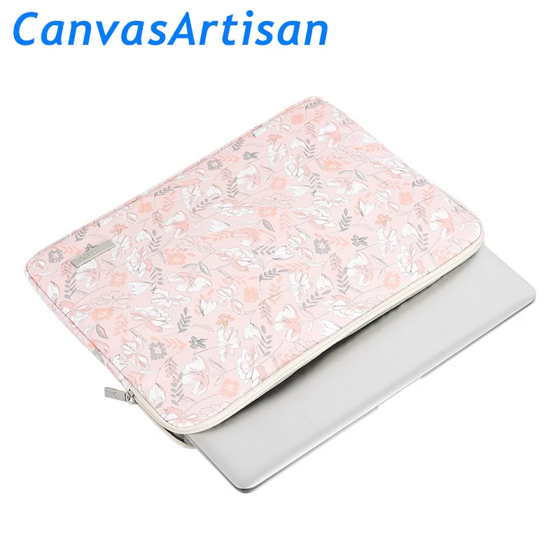 Бренд CanvasArtisan сумка для ноутбука 11 12 13 14 15 3 4 маленький чехол Macbook Air Pro Прямая