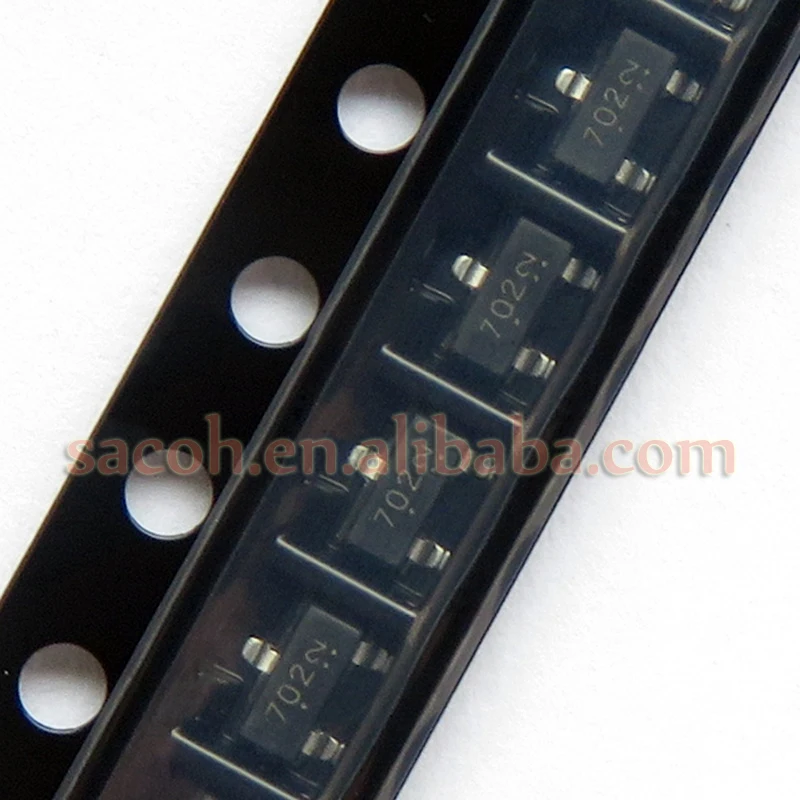 100PCS/lot New Original 2N7002 Marking 702 2N7002LT1G or 2N7002LT1H 2N7002LT3 2N7002KW 2N7002 7002 SOT-23 Small Signal MOSFET
100PCS/lot New Original 2N7002 Marking 702 2N7002LT1G or 2N7002LT1H 2N7002LT3 2N7002KW 2N7002 7002 SOT-23 Small Signal MOSFET