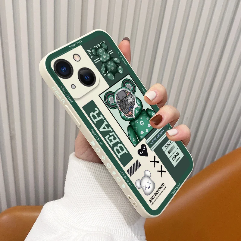 Green Bear Liquid Silicone Case For iPhone 13 12 Pro Max Mini 11 Pro Max X XR XS MAX SE2020 8 7 Plus 6 6S Plus Soft Phone Cover
Green Bear Liquid Silicone Case For iPhone 13 12 Pro Max Mini 11 Pro Max X XR XS MAX SE2020 8 7 Plus 6 6S Plus Soft Phone Cover