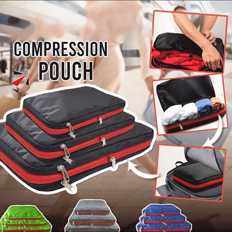Compression Pouch Quick Convenient Storage Bag Nylon Double Layer Portable Organizer Bags Sorting Multifunction Bag
Compression Pouch Quick Convenient Storage Bag Nylon Double Layer Portable Organizer Bags Sorting Multifunction Bag